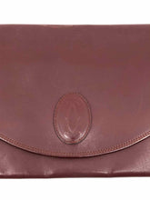 Load image into Gallery viewer, CARTIER Maroon Solid Clutch - Labels Luxury
