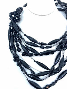 Vintage Black Necklace