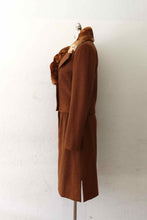 Load image into Gallery viewer, CHRISTIAN DIOR Size 8 Brown Cashmere Skirt Suit
