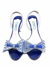 Load image into Gallery viewer, PRADA Size 6 Blue Sandals
