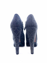 Load image into Gallery viewer, ALAIA Size 7.5 Grey Suede Studs Boots
