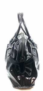 SALVATORE FERRAGAMO Black Pleated Handbag - Labels Luxury