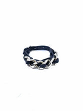 Load image into Gallery viewer, BURBERRY Black &amp; Gold Bracelet
