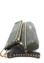 Load image into Gallery viewer, JIMMY CHOO Grey Crocodile Wristlet - Labels Luxury

