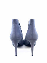 Load image into Gallery viewer, PRADA Size 10.5 Grey Suede Solid Ankle Boot

