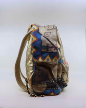 Load image into Gallery viewer, CHANEL Gold Coated canvas Backpack
