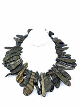 Load image into Gallery viewer, MONIES Black &amp; Green Necklace
