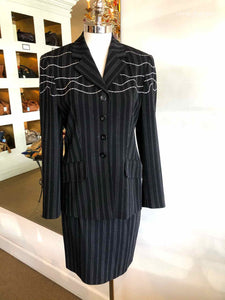 ESCADA Waved Skirt Suit | 4 - Labels Luxury