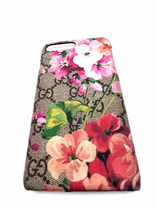 GUCCI Brown, Pink Coated canvas Monogram Cell Phone Case Labels Luxury GUCCI Brown, Pink Coated canvas Monogram Cell Phone Case Labels Luxury