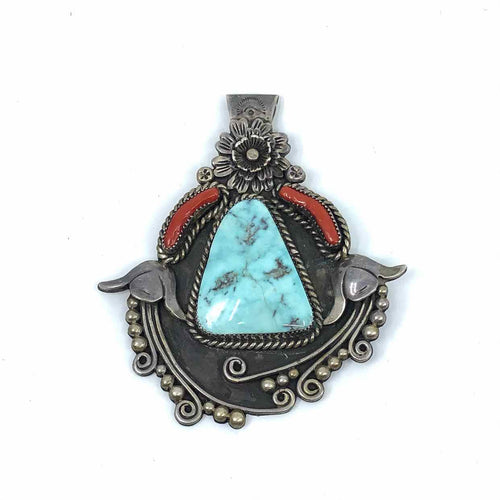 DELGARITO Turquoise Pendant - Labels Luxury