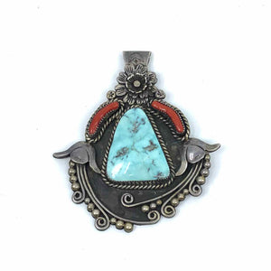 DELGARITO Turquoise Pendant - Labels Luxury