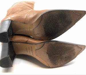 SERGIO ROSSI Embroider Tall Cowboy Boot | 10