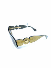 Load image into Gallery viewer, VERSACE Gold Mirrored Logo Sunglasses
