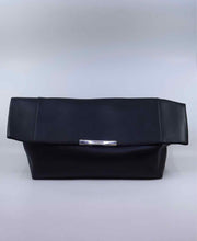 Load image into Gallery viewer, CELINE Black Leather Clutch
