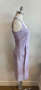 MICHAEL KORS Size 4 Lavender Wool Solid Dress