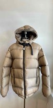 Load image into Gallery viewer, MONCLER Puffer Size M Beige Solid Jacket
