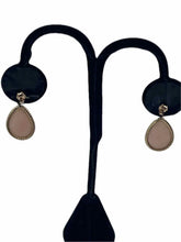 Load image into Gallery viewer, Fine Jewelry Quartz Dangle Ruby Earring
