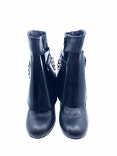 Load image into Gallery viewer, VIVIENNE WESTWOOD Size 7.5 Black Leather Ankle Boot
