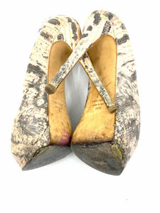 GIUSEPPE ZANOTTI Snakeskin Pumps | 6.5 - Labels Luxury