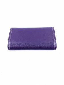 LOUIS VUITTON Purple Leather Wallet