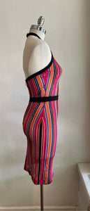 BALMAIN Size XS Pink & Orange Dress