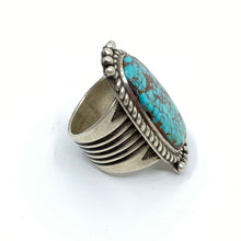 Load image into Gallery viewer, NAVAJO Indian Mountain Turquoise Ring - Labels Luxury
