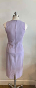 MICHAEL KORS Size 4 Lavender Wool Solid Dress