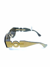 Load image into Gallery viewer, VERSACE Gold Mirrored Logo Sunglasses
