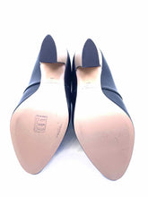 Load image into Gallery viewer, VIONNET Size 10 Black, Cream Leather Ankle Boot
