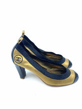 Load image into Gallery viewer, CHANEL Gold Pumps | 6.5 - Labels Luxury
