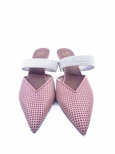 MALONE SOULIERS Size 11 Nude Perforated Pumps