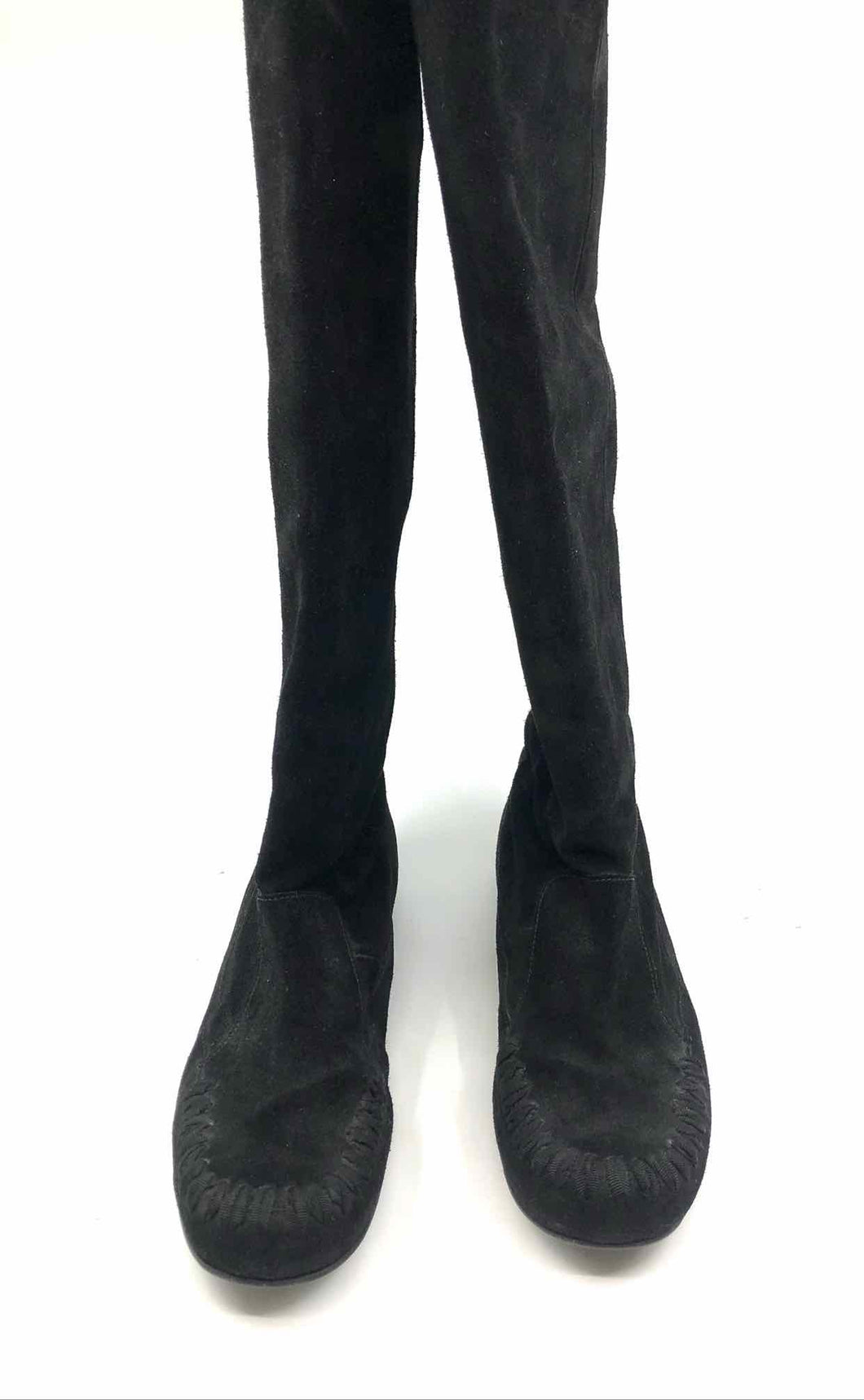 LANVIN Woven Tall Boot | 7.5 - Labels Luxury