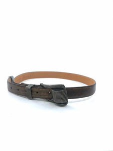 PAT AREIAS Ridge Buckle Belt | M - Labels Luxury