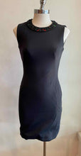 Load image into Gallery viewer, ALEXANDER MCQUEEN Size 4 Black Beaded Dress
