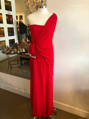 VALENTINO Single Shoulder Bow Dress | 4 - Labels Luxury