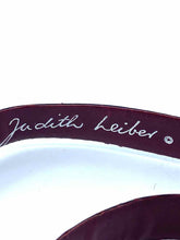 Load image into Gallery viewer, JUDITH LEIBER Burgundy Belt
