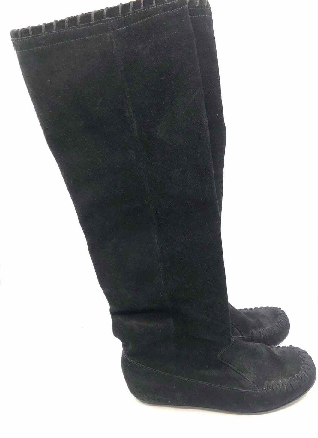 LANVIN Woven Tall Boot | 7.5 - Labels Luxury