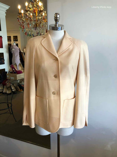 ESCADA Light Orange Blazer | 4 - Labels Luxury