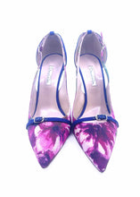 Load image into Gallery viewer, OSCAR DE LA RENTA Size 11 Pink, purple Floral Pumps
