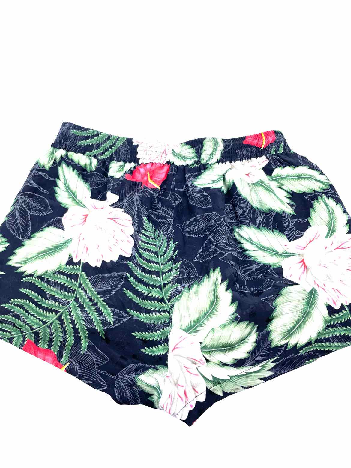 GUCCI Size XS Green, Black Floral Hawaiian Pajamas