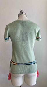 ETRO Size 2 Green Sweater