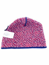 Load image into Gallery viewer, GUCCI Navy, red Knit Monogram Hat
