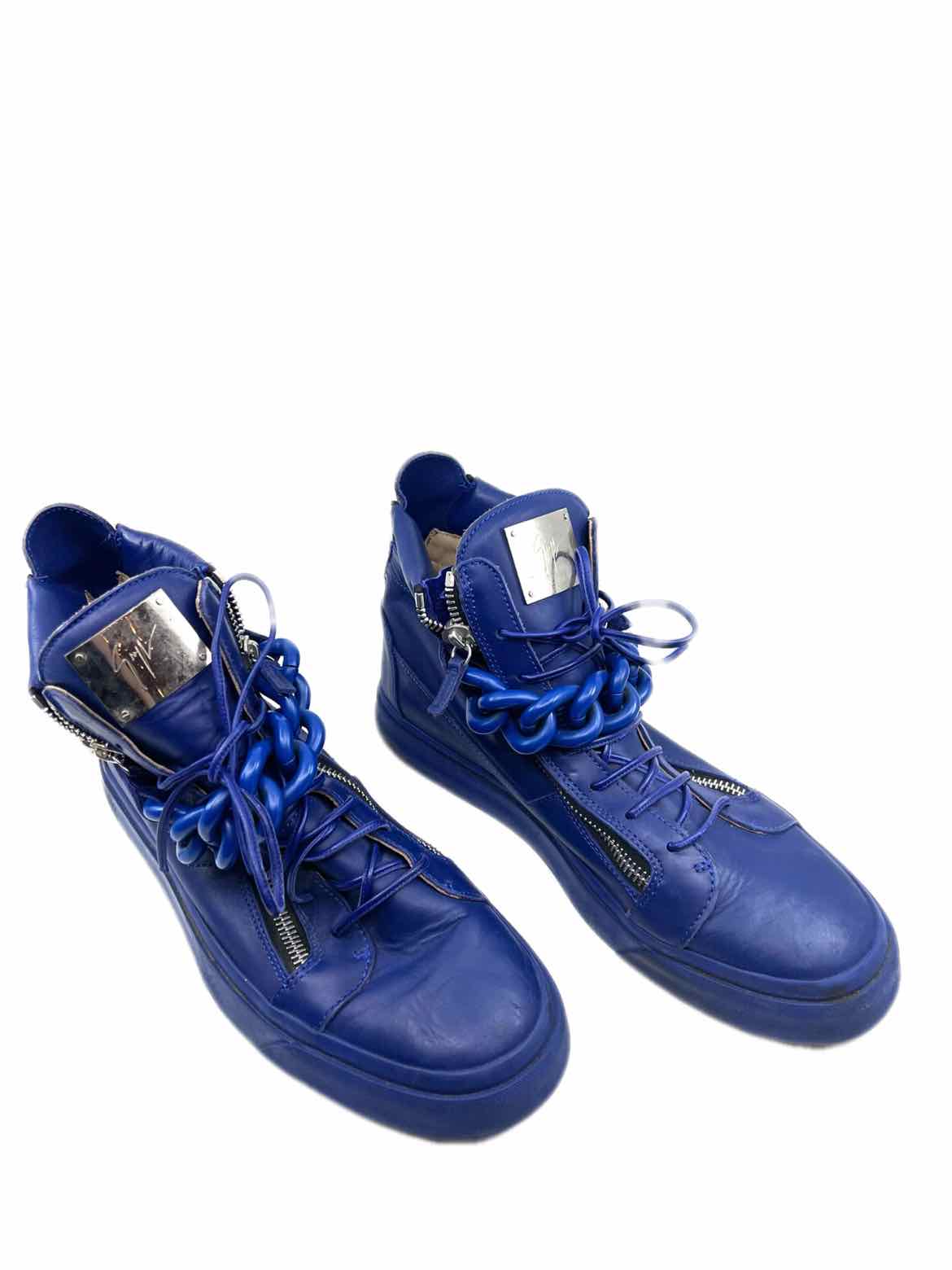 GIUSEPPE Size 12 Blue Sneakers – Labels Luxury
