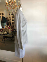 Load image into Gallery viewer, ESCADA Silver Button Up Skirt Suit | 4 - Labels Luxury
