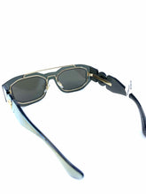 Load image into Gallery viewer, VERSACE Gold Mirrored Logo Sunglasses
