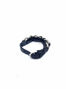 BURBERRY Black & Gold Bracelet