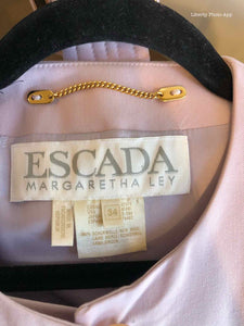 ESCADA Lavender Buckle Skirt Suit | 4 - Labels Luxury