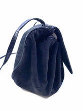Load image into Gallery viewer, BOTTEGA VENETA Black Suede Solid Handbag
