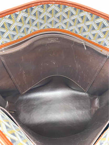 GOYARD GREY & BLACK Fabric Monogram Handbag