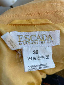 ESCADA Orange Blazer | S - Labels Luxury